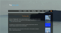 Desktop Screenshot of ferry-site.dk